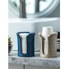 YHOJOY Bathroom Cup Holder, Ceramic Bathroom Cup Dispenser 3 Oz,
