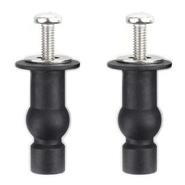9mm Dia Toilet Seat Screws Compatible with Kohler, Top Mounting Toilet Seat Hinge Bolts Replacement Kit Can Replace K-85040 Anchor Nut, 2pcs