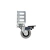 Shepherd Hardware 8126E 1-7/8-Inch TPR Swivel Corner Casters with Top