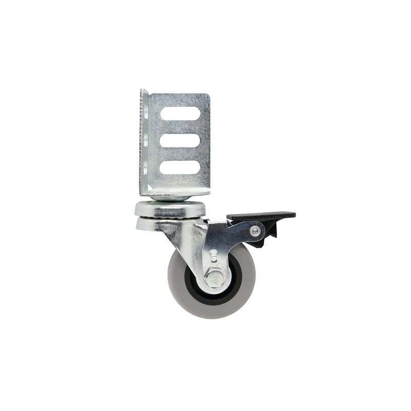 Shepherd Hardware 8126E 1-7/8-Inch TPR Swivel Corner Casters with Top