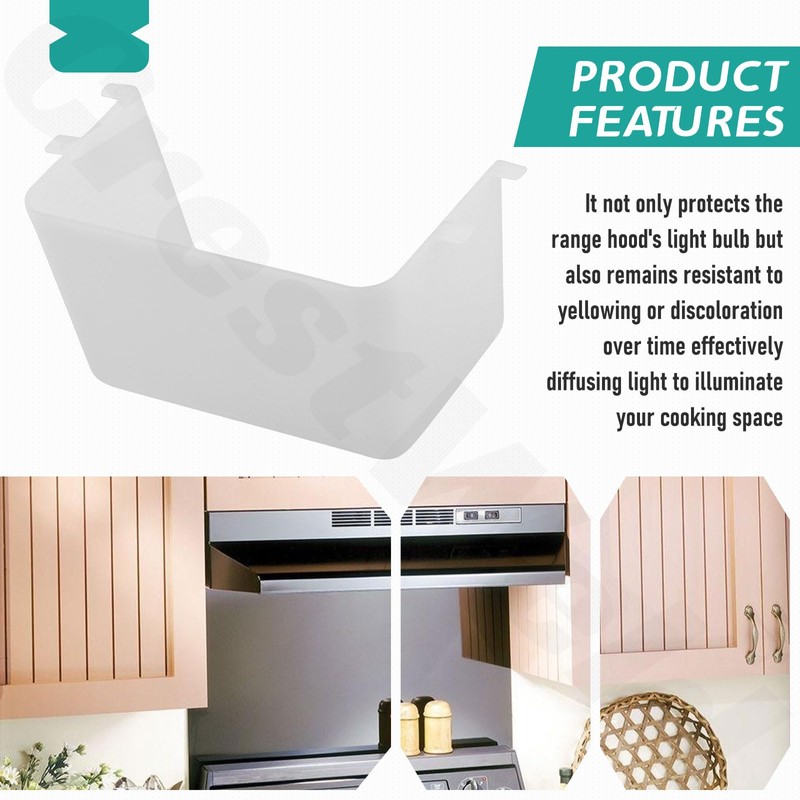 2 Pack SR401650 Light Lens Cover Compatible with Broan Nutone