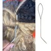 Illusion Crochet Needle Hook for Feather Crochet Hair Extensions, Human