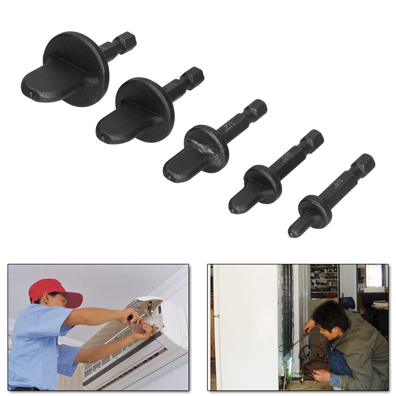 Xirfuni 5 x Swagging Tool Drill, 1/4 Inch Hex Shank