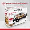 Holstein Housewares 12-Inch Electric Skillet - 1400W Electric Pan with