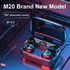 Audífonos In-ear Inalámbricos M20 Negro Bluetooth