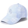 Parly Gates 053-5187205 Unisex Cap (Plaid Pattern, UV Protection) /