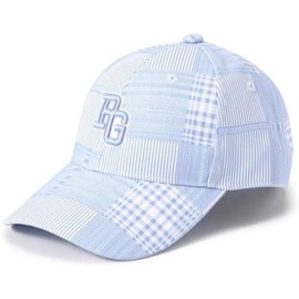 Parly Gates 053-5187205 Unisex Cap (Plaid Pattern, UV Protection) / Golf Hat, 111_blue, Free size