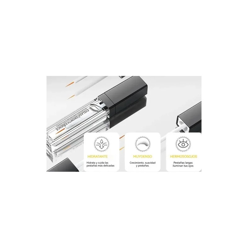 Kit 4 Sueros Para Pestañas Y Cejas Esencia Alargadora. Formula