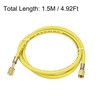 sourcing map Charging Hose 1/4 SAE Thread 4.92 Ft Length