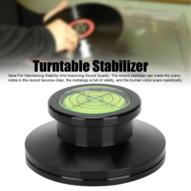 Turntable Stabilizer Aluminum Alloy LP Record Weight Vinyl Record Player