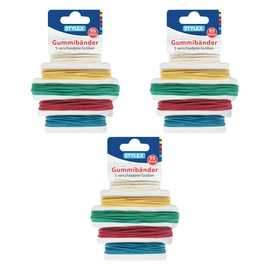 Stylex 31321 rubber rings, 95 pieces, 5 different sizes.