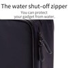 Elecom BMA-GP07BK Gadget Pouch, Large Capacity, Shock Absorption, Bag-in-Bag, Gadget