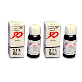 2 pack X SBL Homeopathy Tonicard Gold Drops - Preventive & Adjunct to Cardiac Treatment