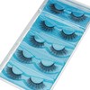 DYSILK False Eyelashes - Mink Eyelashes 5 Pairs 6D Eyelashes