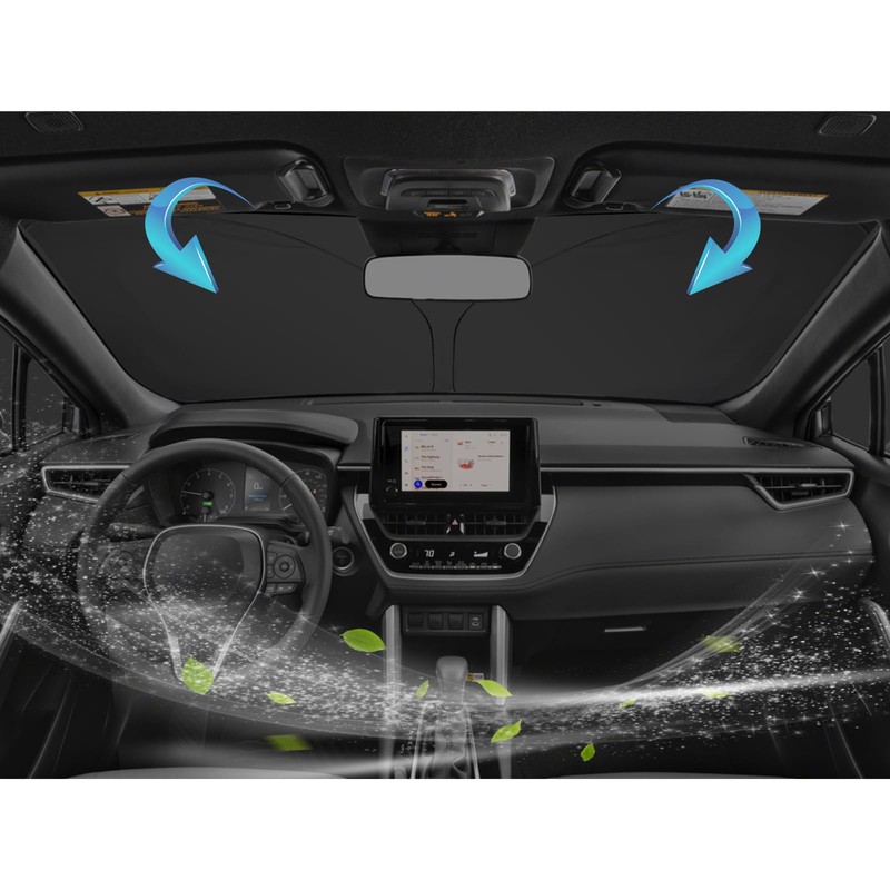 SKTU Sun Protection Windscreen Compatible with Toyotα Corolla Cross 2021-2024