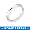 A ABSOPRO 60.1 to 56.1mm Wheel Hub Centric Rings Silver