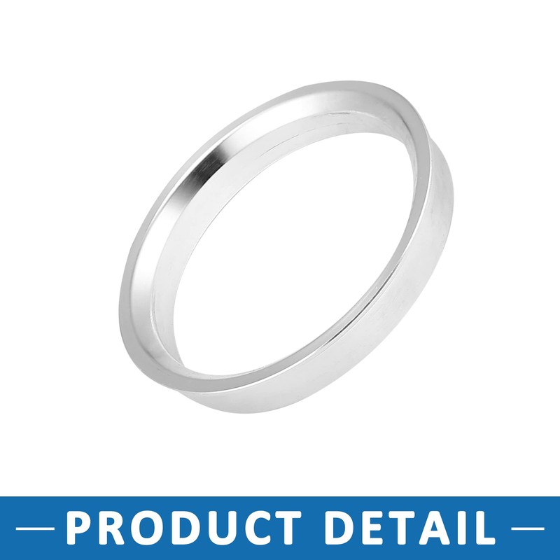 A ABSOPRO 60.1 to 56.1mm Wheel Hub Centric Rings Silver