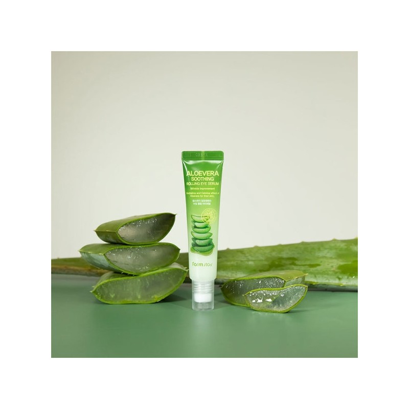 Farmstay Aloe Vera Soothing Rolling Eye Serum 25ml / 팜스테이