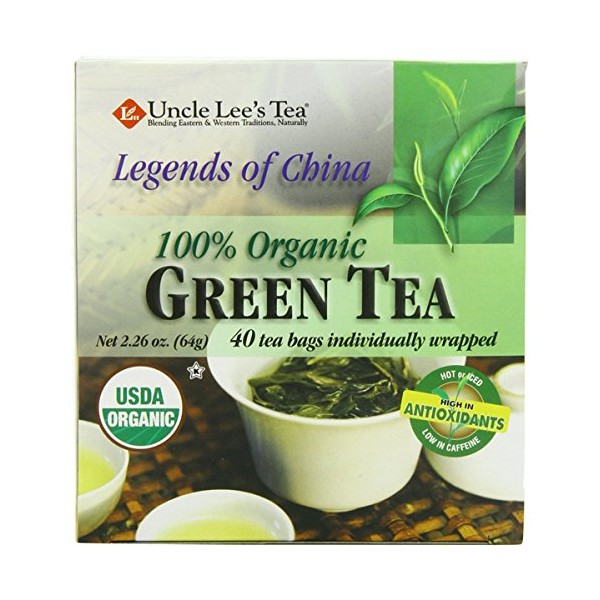 UNCLE LEE'S TEA Legends of China Organic Green Tea