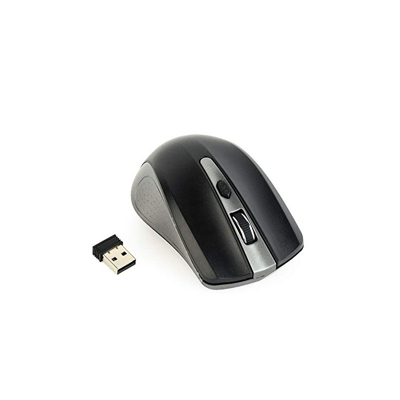 Mouse USB Optical WRL Grey/Black MUSW-4B-04-GB Gembird