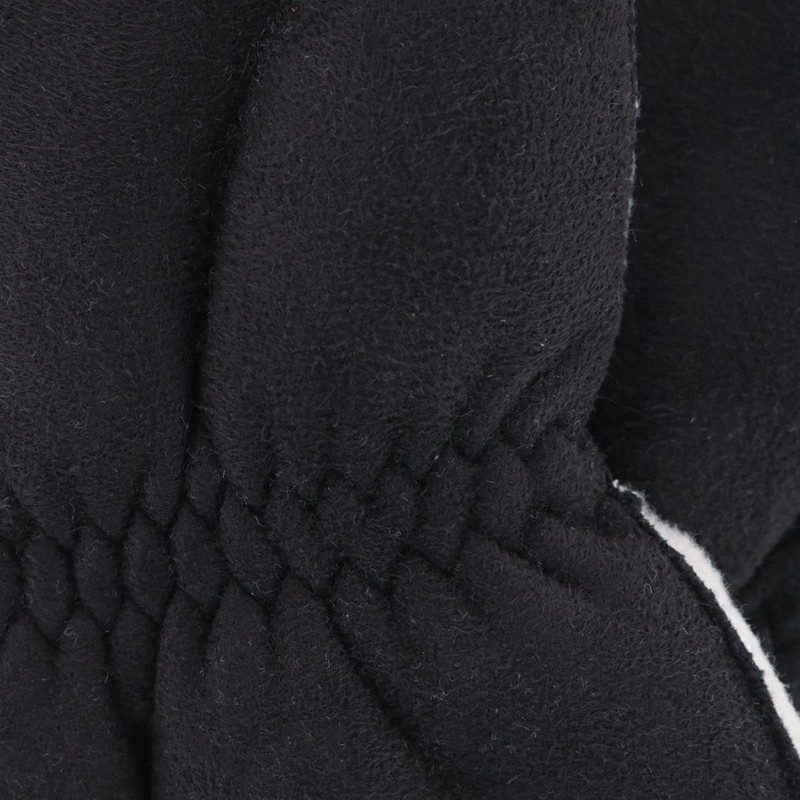 Isotoner Men's Microsuede Winter Glove with Faux Shearling Outseam, Medium,