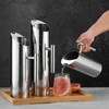 33oz/1L Stainless Steel Water Pitcher with Spout Guard, Food Grade