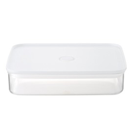 MUJI MDB65A2S Large Sealed Storage Container with Valve Can Be Used in Microwaves with Lid