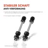 Frankberg 2 x Front Axle Coupling Rods Compatible with Silverado