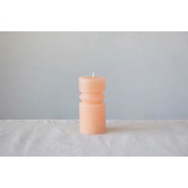 Creative Co-Op Unscented Totem Pillar Candle