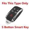 RPKEY Leather Keyless Entry Remote Control Key Fob Cover Case