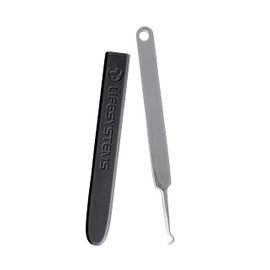 Lifesystems Tick Tweezers For Effective & Fast Tick Removal,Silver,Large