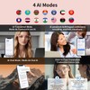 GenXenon AI Smart Glasses with Real-Time Translation, Wireless Bluetooth 5.3,