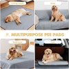 DAHAPYBOO Extra Large Washable Pee Pads for Dogs,4 Pack Reusable