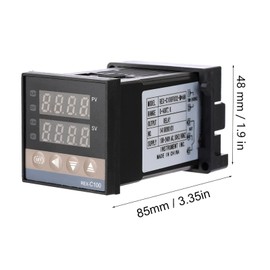 Controlador de Temperatura Digital Pid, Rex-C100 Pirometro Salida de relé Rex C100Fk02-M*An