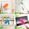 4 Pack Microfiber Feather Duster, with Extendable Pole and Bendable