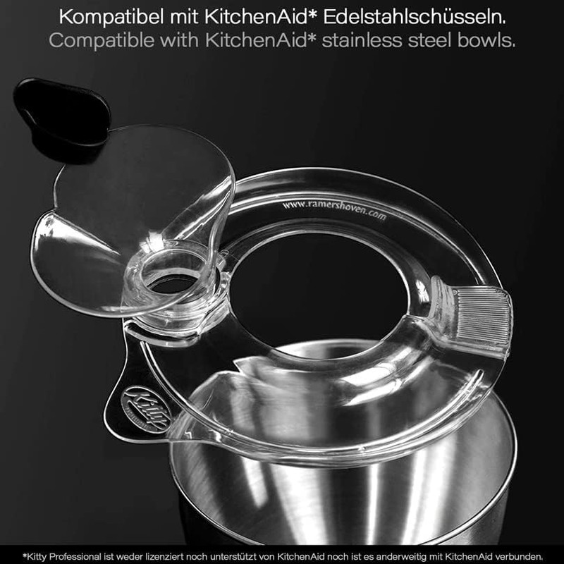 Kitty Professional professional splash guard "pimp" compatible with Kitchen Aid