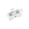 sourcing map Mixing Console Slider Knobs Replacement for Potentiometer White