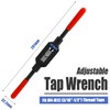 Mesee Adjustable Tap Wrench Handle M4-M12 Screw Tap Holder Reamer