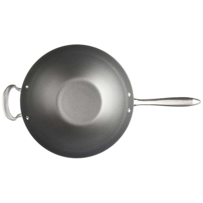 Nordic Ware Asian Spun Wok, 14", Metallic