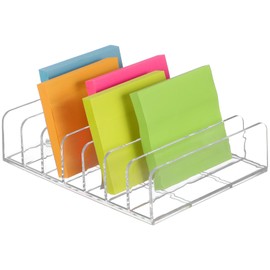 BESTOYARD Eye Shadow Storage, 7 Compartments, Cosmetic Storage, Acrylic, Partition Stand, Acrylic Case, Tabletop, Makeup Box, Makeup Storage Case, Transparent, Makeup Storage Box, Small Items, Clear