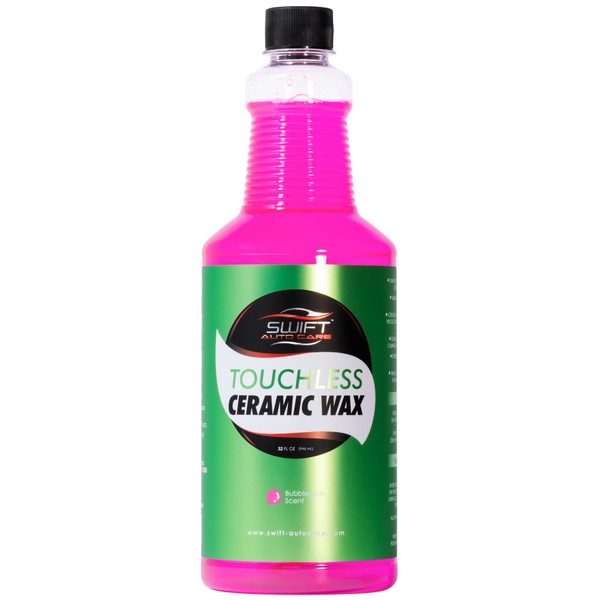 Swift Touchless Ceramic Foamable Wax (32 Oz) – Spray On/Rinse