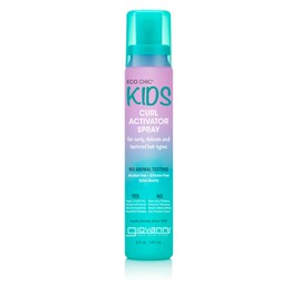 Eco Chic KIDs Curl Activator Spray - Curl Refresher Spray For Kids, Curl Refresher Spray For Curly Hair, Curl Revitalizer Spray For Curly Hair, For Curly, Delicate And Textured Hair Types - 5 Fl Oz