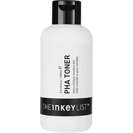 The INKEY List Polyhydroxy Acid Toner, Gentle Chemical PHA Exfoliant for Sensitive Skin, Helps Moisturize and Soothe Skin, Healthy-Looking Skin Texture, 3.38 fl oz