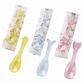 TORUNE P-3561 Mini Spoons in a Bag Animal, 9 Pieces