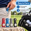4 Pack Golf Divot Repair Tool Set - Foldable Metal