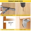 Shelf Pins Pegs 5mm, 40pcs Shelf Support Holders Pegs L