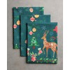 Maison d' Hermine Hygge Christmas 100% Cotton Set of 3