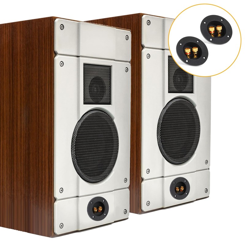 2 Pcs Speaker Sub Box Terminals Cup for Subwoofer Box