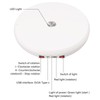 Zerodis Electric Motorized Rotating Turntable Display Stand with LED, 360