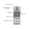 Rowin 5-Band EQ Pedal Electric Guitar Equalizer 100Hz 250Hz 630Hz